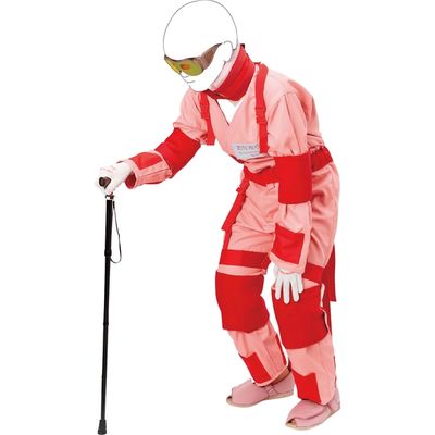 坂本モデル 新お年寄り体験スーツII 24-6915-01（直送品）