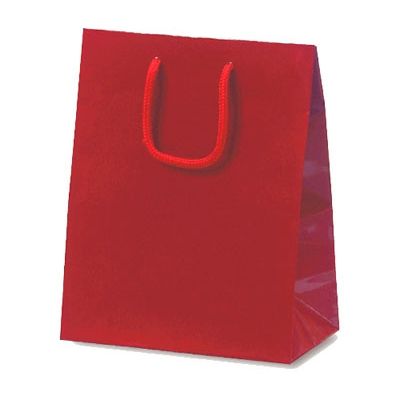 ベルベ 手提げ 紙袋 ミニバッグ ワイン 1046 1包：100枚（10×10）（直送品）