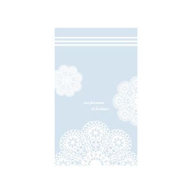 ベルベ ラッピング クリアバッグ パールレース SS 4819 1包：500枚（50×10）（直送品）
