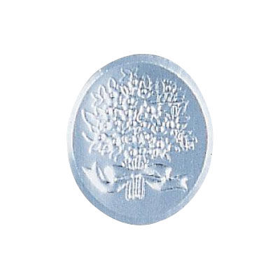 ベルベ オリジナルシール ミニブーケ シルバー 120片 4868 1包：5束（直送品）