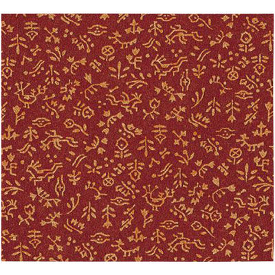 ベルベ ラッピング 包装紙 飛鳥（茶） 190 1包：500枚（100×5）（直送品）