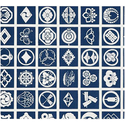 ベルベ ラッピング 包装紙 家紋 217 1セット(500枚:100枚×5包)（直送品）