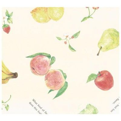 ベルベ ラッピング 包装紙 リフレフルーツ 全判 745 1包：300枚（50×6）（直送品）