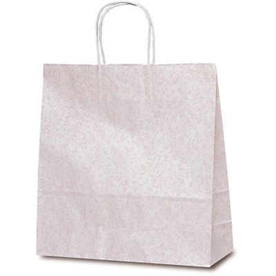 ベルベ 紙袋 自動紐手提袋 T-6 フロスティ（ピンク） 1688 1包：200枚（50×4）（直送品）