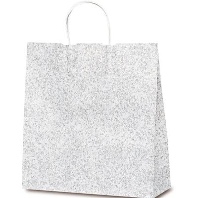 ベルベ 紙袋 自動紐手提袋 T-6 フロスティ（グレー） 1691 1包：200枚（50×4）（直送品）