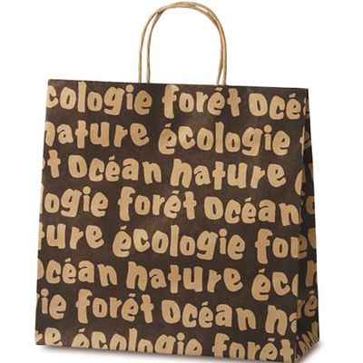 ベルベ 紙袋 自動紐手提袋 T-6 フランス 1697 1包：200枚（50×4）（直送品）