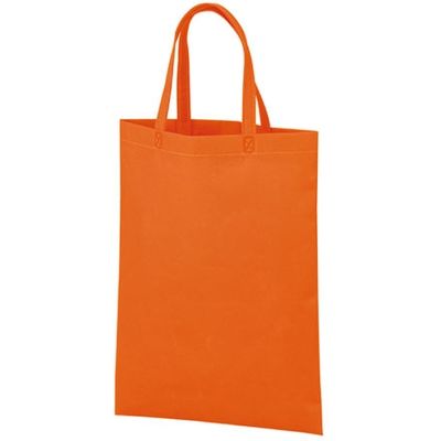 ベルベ ベーシックトートバッグ100 A4縦マチ無オレンジ 9205 1包：200枚（50×4）（直送品）