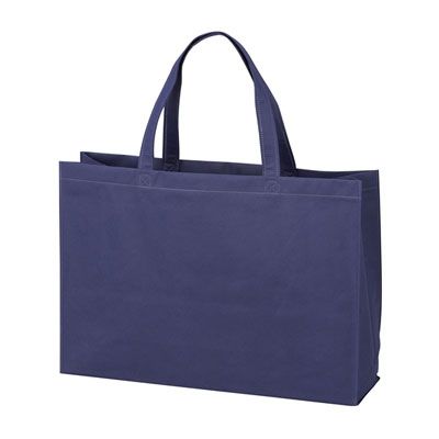 ベルベ ベーシックトートバッグ 100 中横（ネイビー） 9232 1包：100枚（50×2）（直送品）