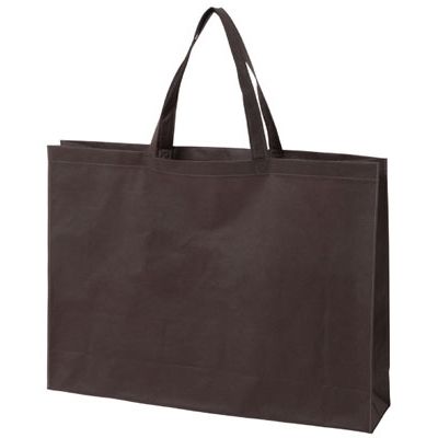 ベルベ ベーシックトートバッグ100大（ダークブラウン） 9240 1包：100枚（50×2）（直送品）