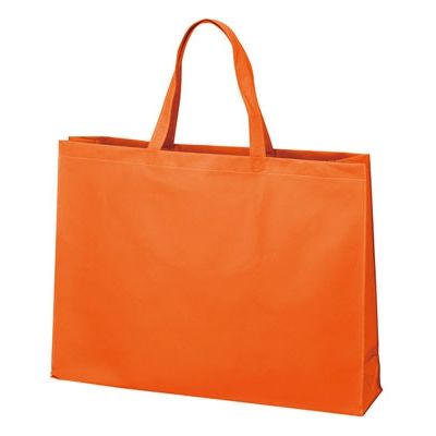 ベルベ ベーシックトートバッグ 100 大（オレンジ） 9241 1包：100枚（50×2）（直送品）