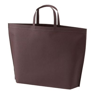 ベルベ シンプルトートバッグ 75 大（ダークブラウン） 9264 1包：200枚（50×4）（直送品）