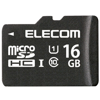 エレコム MicroSDHCカード/UHS-I U1 30MB/s 16GB MF-HCMR016GU11A 1個（直送品）