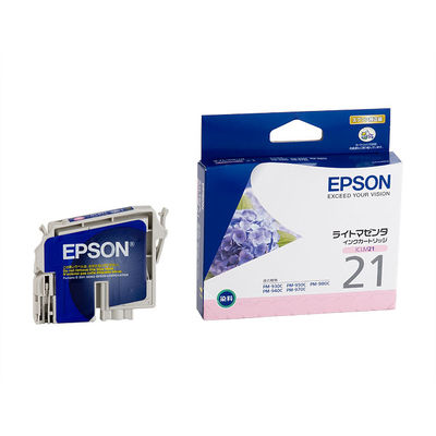 エプソン（EPSON） 純正インク ICLM21 ライトマゼンタ 1個（取寄品