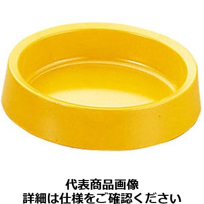 エンテック メラミン カラー灰皿 A-273 丸〈黄〉 PHI71YE（取寄品