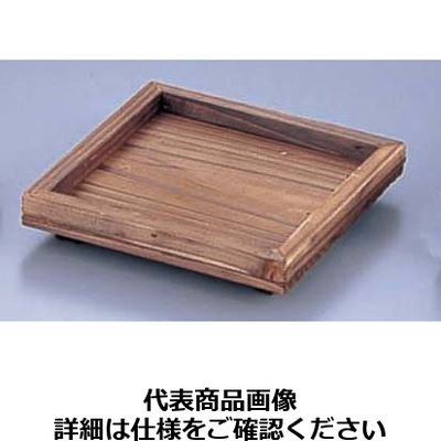 マイン 木製敷板 （縁脚付）M40-942 15角 QSKA802（取寄品） - アスクル