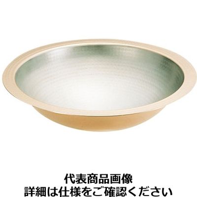 SA 銅 うどんすき鍋（槌目入）33cm QUD03033 遠藤商事（取寄品