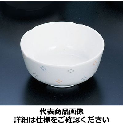 メラミン「花紋」小鉢 M-343-KA RKB80 関東プラスチック工業（取寄品） アスクル