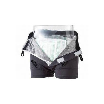 ニシキ ソ・フィットガード オープンスタイル男性用 グレー M H4065 ウェルファンカタログ ウェルファンコード：816071（直送品）