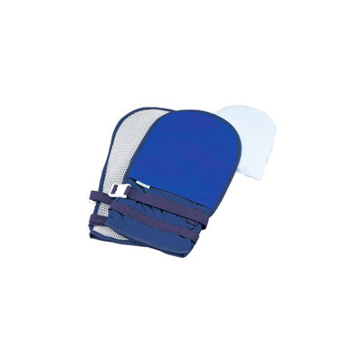 アズワン 抜管防止手袋 大 キルティング ブルー 0-1638-61 1双（直送品）