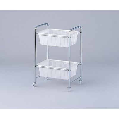 アズワン 脱衣カゴワゴン・ラック 515×370×785mm 0-338-12 1台（直送品）