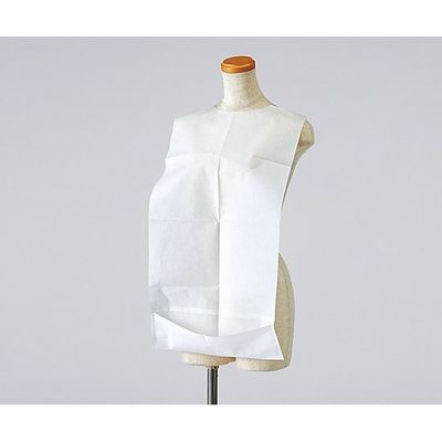 アズワン プロシェア使い捨て食事用エプロン 8-2594-01 1袋(100枚)（直送品）