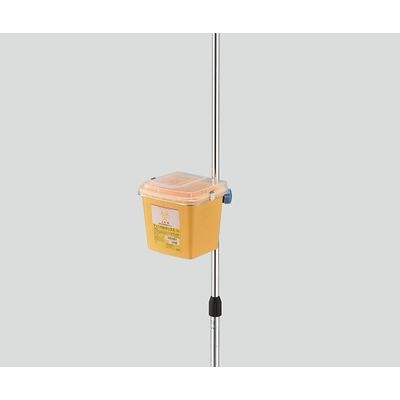 アズワン ディスポ針ボックス用 5L専用ブラケット(φ25mmパイプ対応) 8-3954-05 1個（直送品）