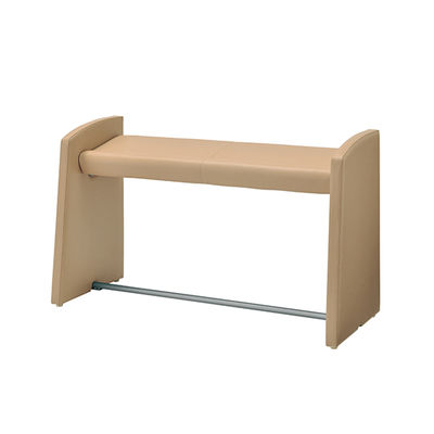 アズワン ユニバーサルウォールベンチ(腰掛けタイプ) モカ 1200×460×750 AS-12B 1個 8-6469-01（直送品）