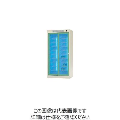 アズワン ナビスリッパ殺菌灯付ロッカー 引違い戸 880×515×1790mm HLH-G 1台 0-1504-11（直送品）