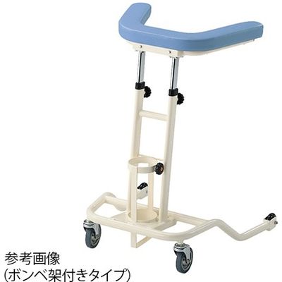 アズワン らくらくあるくん(R) 低床型(ボンベ架付) ブルー Rkun-LBP 1台 7-4499-02（直送品）