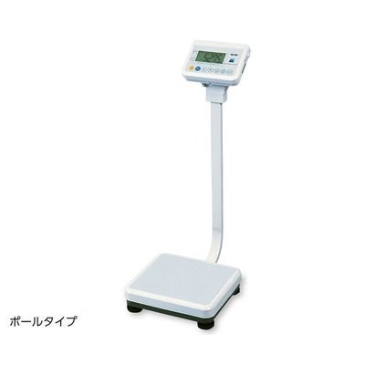 タニタ 精密体重計(検定付)ポールタイプ RSー232Cポート付き WB-150 1個 0-9650-21（直送品）