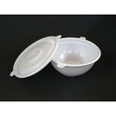 汁漏れしにくい丼容器　どんぶりＬセット　00323646 1包：300枚（50×6）（直送品）