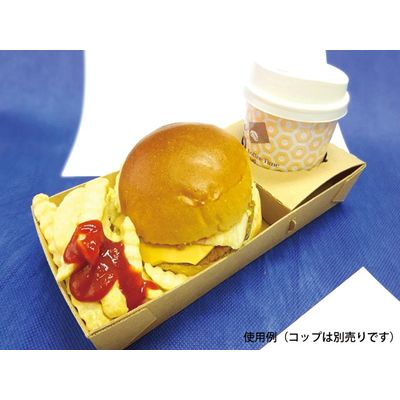 三和紙工 持ち運び用 ドリンク・スナック容器 DFコンボトレー 00489473 1包:400枚(50×8)（直送品）