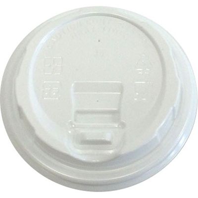 ケーピープラテック 紙カップ用蓋 リフトタイプ穴 80φ 白 54540 1セット(1袋(50個)×20)（直送品）