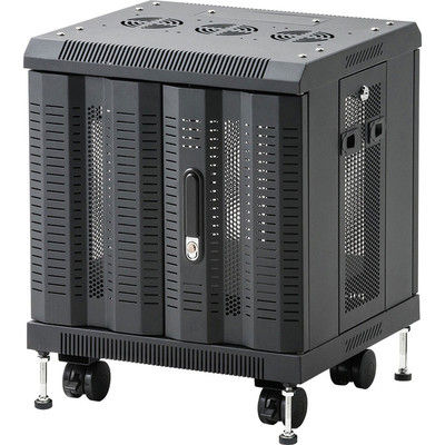 サンワサプライ マルチ収納ラック H550 幅450×奥行420×高さ550mm ブラック CP-SVCMULT4 1台（直送品）