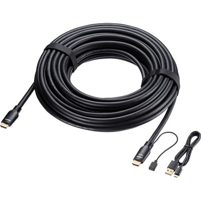 サンワサプライ HDMIアクティブケーブル（4K/60Hz対応） 20m KM-HD20-APR200L 1本（直送品）