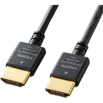 サンワサプライ プレミアムHDMIケーブル(スリムタイプ) KM-HD20-PS10 1本（直送品）