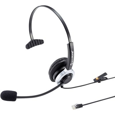 サンワサプライ 電話用ヘッドセット(片耳タイプ) MM-HSRJ02 1個（直送品）