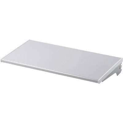 サンワサプライ スマートラック 幅750mm用追加棚 幅750×奥行400×高さ25mm グレー RAC-75NT 1枚（直送品）