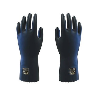 ダイヤゴム 耐溶剤・耐透過手袋 ダイローブ 640 L 1双 3-8300-03（直送品）