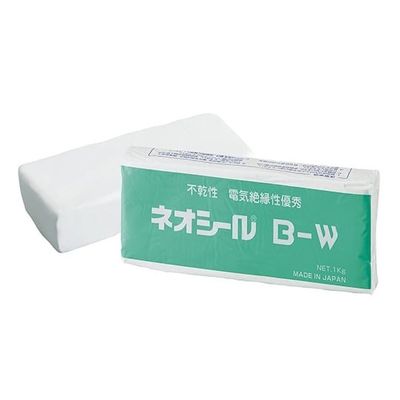 日東化成工業 ネオシール 1kgブロック 一般タイプ ホワイト B-W 1個 3-8315-03（直送品）