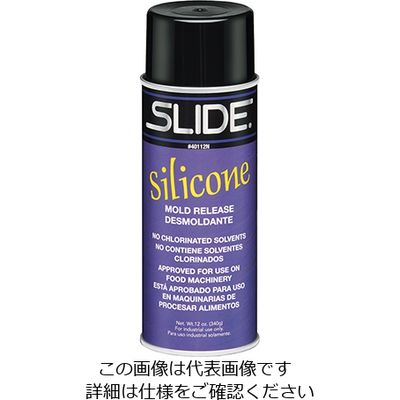 SLIDE シリコンスプレー 40112N 1本 3-9269-01（直送品）