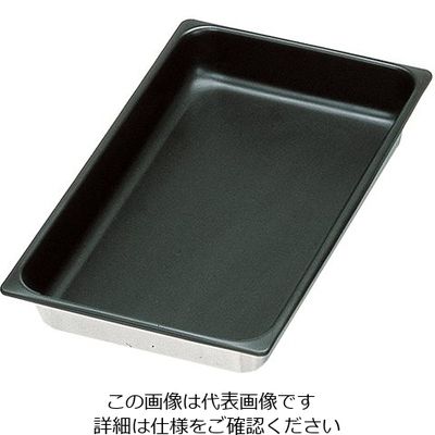 杉山工業 ホテルパン(フッ素コーティング仕様) 530×325×25mm SH-1911T 1個 3-9350-02（直送品）