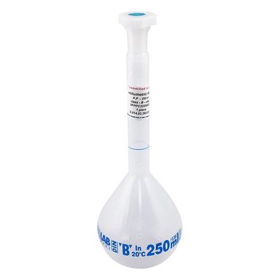 アズワン PP製メスフラスコ 250mL PPMSー250 3-8265-04 1個（直送品）