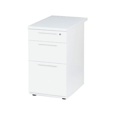 弘益 デスク 脇机 LDC-WD3 WH 1台 3-8737-11（直送品）