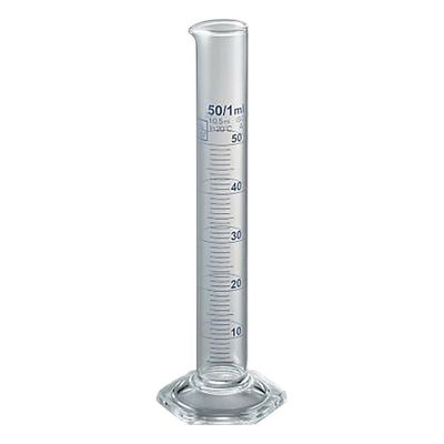 アズワン メスシリンダー(青目盛) 50mL 3-9179-04 1個（直送品）