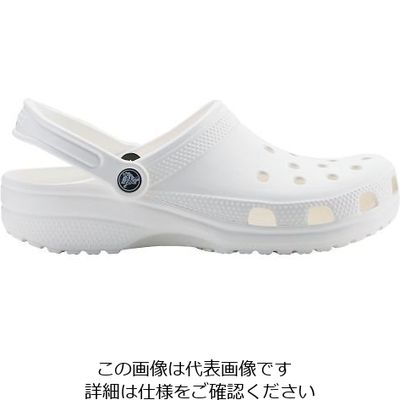 クロックス クロックス(TM)シューズ(クラシック) ホワイト 26cm 10001-100_W26 1足 3-9381-05（直送品）