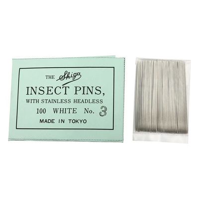 アズワン 昆虫針 無頭 3号 100本入 3-9436-05 1袋(100本)（直送品）