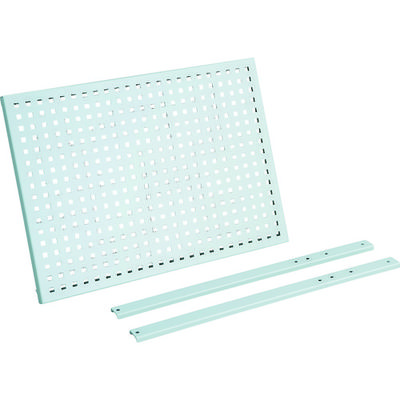 TRUSCO ツールワゴン イーグル バーディワゴン用 上部パンチングパネルセット 600×450 ホワイト EGW-PNK-600-W（直送品）