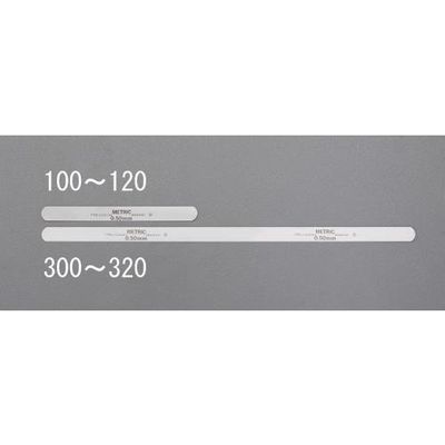エスコ 0.02x305mm スチールフィラーゲージ(12枚) EA725RB-300 1 エスコ 0.02x305mm スチールフィラーゲージ(12枚) EA725RB-300 1