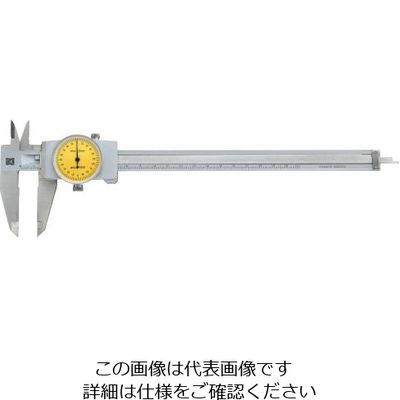 エスコ（esco） 200mm ノギス（ダイアル付） 1個 EA725C-21（直送品